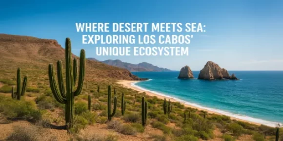 Where Desert Meets Sea: Exploring Los Cabos’ Unique Ecosystem